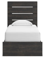 Hollivern Twin Panel Storage Bed, Dresser, Mirror and Chest from Ashley - Luna Furniture