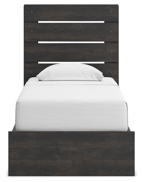 Hollivern Twin Panel Storage Bed, Dresser, Mirror and Chest from Ashley - Luna Furniture