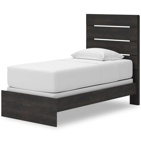 Hollivern Dark Gray Youth Panel Bedroom Set from Ashley - Luna Furniture