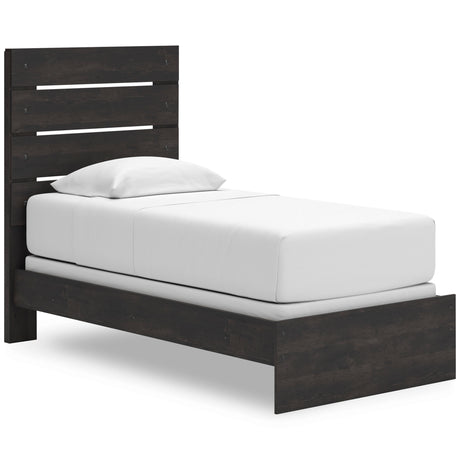 Hollivern Dark Gray Youth Panel Bedroom Set from Ashley - Luna Furniture