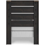 Hollivern Dark Gray Youth Panel Bedroom Set from Ashley Furniture - Luna Furniture