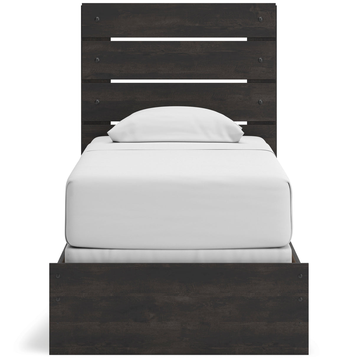 Hollivern Dark Gray Youth Panel Bedroom Set from Ashley Furniture - Luna Furniture