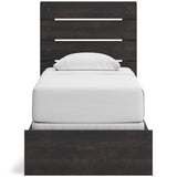Hollivern Dark Gray Youth Panel Bedroom Set from Ashley Furniture - Luna Furniture