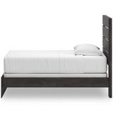 Hollivern Dark Gray Youth Panel Bedroom Set from Ashley Furniture - Luna Furniture