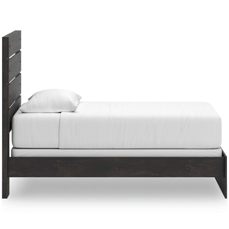 Hollivern Dark Gray Youth Panel Bedroom Set from Ashley - Luna Furniture
