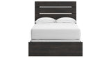 Hollivern Dark Gray Full Panel Bed from Ashley Furniture - Luna Furniture