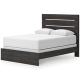 Hollivern Dark Gray Panel Bedroom Set from Ashley Furniture - Luna Furniture