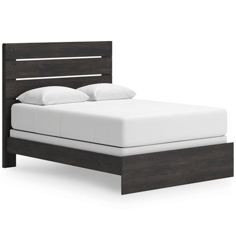 Hollivern Dark Gray Panel Bedroom Set from Ashley Furniture - Luna Furniture