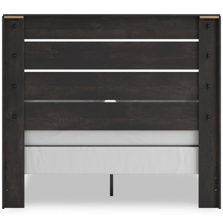 Hollivern Dark Gray Panel Bedroom Set from Ashley Furniture - Luna Furniture