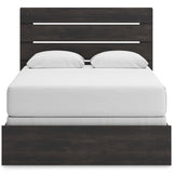 Hollivern Dark Gray Panel Bedroom Set from Ashley Furniture - Luna Furniture