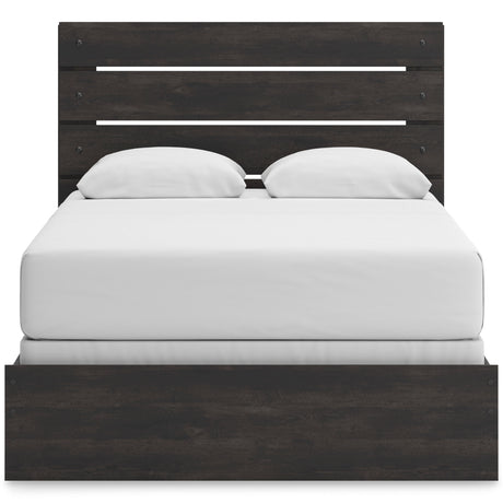 Hollivern Dark Gray Panel Bedroom Set from Ashley Furniture - Luna Furniture