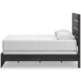 Hollivern Dark Gray Panel Bedroom Set from Ashley Furniture - Luna Furniture