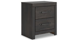 Hollivern Dark Gray Nightstand from Ashley Furniture - Luna Furniture