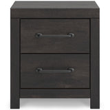 Hollivern Dark Gray Storage Youth Panel Bedroom Set with 4 Side Drawers from Ashley - Luna Furniture