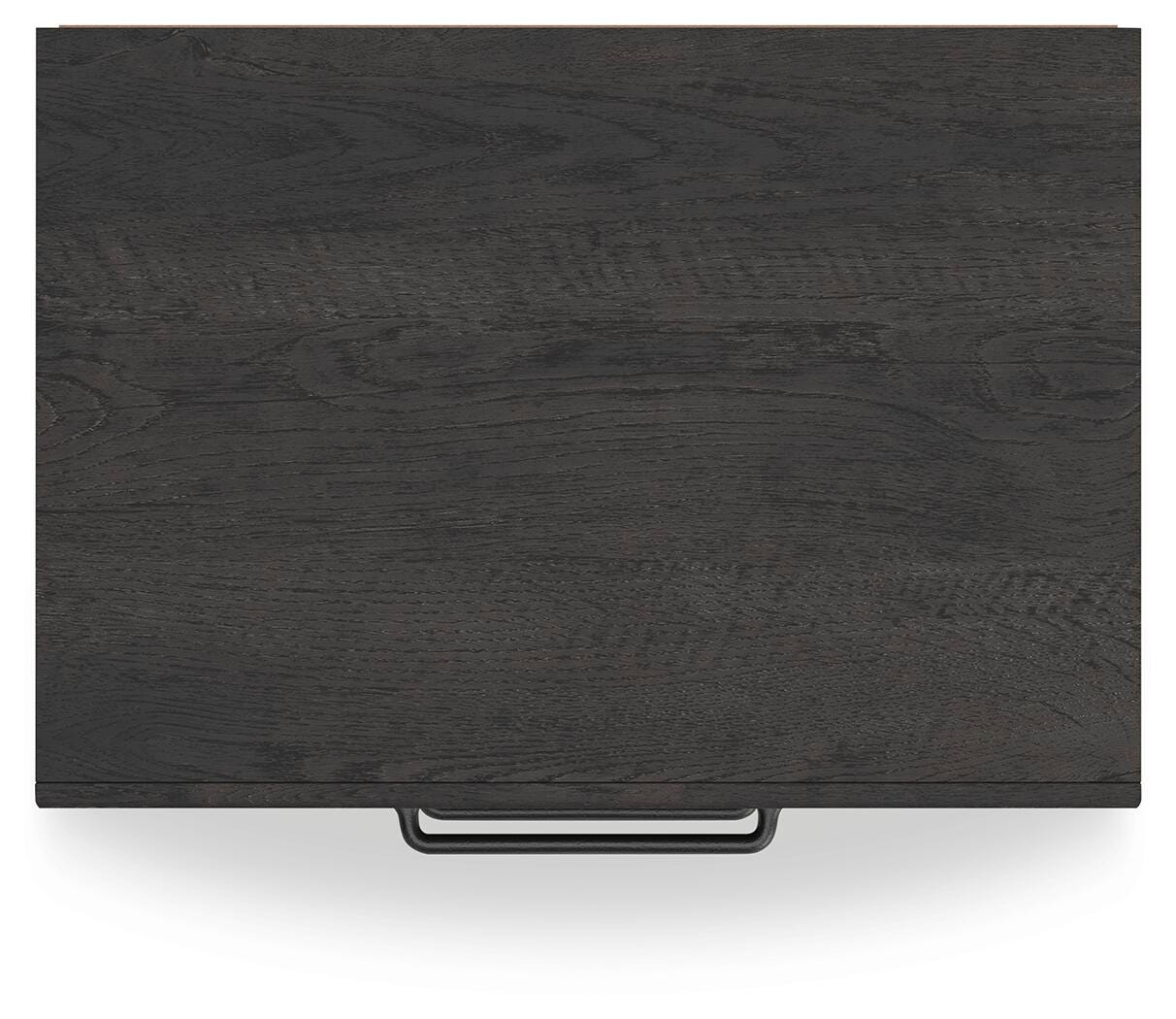 Hollivern Twin Panel Bed with Mirrored Dresser, Chest and Nightstand in Dark Gray from Ashley Furniture - Luna Furniture