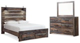 Drystan Multi LED Storage Panel Bedroom Set from Ashley - Luna Furniture