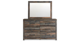 Drystan Multi Queen Panel Storage Bed, Dresser, Mirror, Chest and 2 Nightstands from Ashley - Luna Furniture