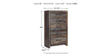 Drystan Multi Chest of Drawers from Ashley Furniture - Luna Furniture