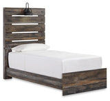 Drystan Multi LED Storage Youth Platform Bedroom Set with 4 Drawers from Ashley - Luna Furniture