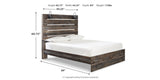 Drystan Queen Panel Bed, 2 Dressers, Mirror and 2 Nightstands from Ashley Furniture - Luna Furniture