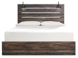 Drystan Multi King Panel Bed, Dresser and Mirror from Ashley - Luna Furniture