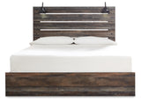 Drystan Multi King LED Panel Bed from Ashley Furniture - Luna Furniture