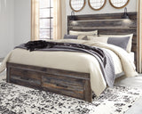 Drystan Multi LED Storage Panel Bedroom Set from Ashley - Luna Furniture