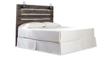 Drystan Multi King Panel Headboard with Metal Frame, Dresser, Mirror, and Nightstand from Ashley - Luna Furniture