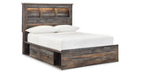 Drystan Full Bookcase Bed with 2 Storage Drawers with Dresser in Multi from Ashley - Luna Furniture