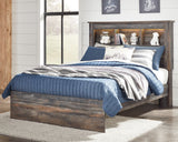 Drystan Multi Full LED Bookcase Panel Bed from Ashley - Luna Furniture