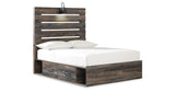 Drystan Full Panel Bed with 2 Storage Drawers with Dresser in Multi from Ashley Furniture - Luna Furniture