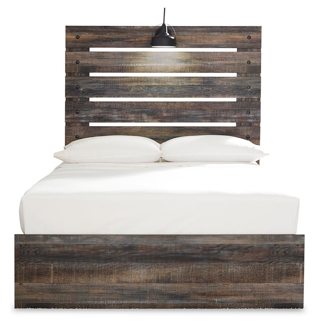Drystan Multi Full LED Storage Platform Bed with 2 Drawers from Ashley Furniture - Luna Furniture