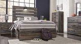 Drystan Multi Full LED Storage Platform Bed with 2 Drawers from Ashley Furniture - Luna Furniture