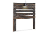 Baystorm Gray Full Panel Headboard, Chest and Nightstand from Ashley Furniture - Luna Furniture