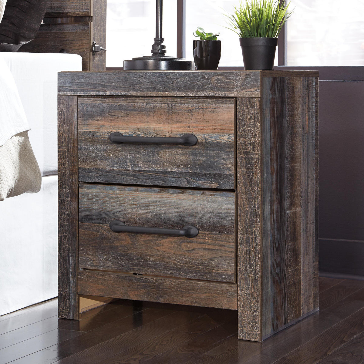 Drystan Multi Nightstand from Ashley - Luna Furniture