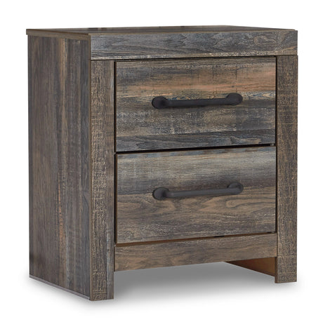 Drystan Multi Queen Panel Bed with Mirrored Dresser and 2 Nightstands from Ashley - Luna Furniture
