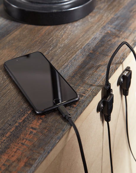 Drystan Multi LED Bookcase Storage Youth Platform Bedroom Set with 4 Drawers from Ashley - Luna Furniture