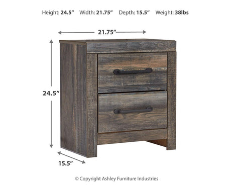 Drystan Multi King Bookcase Storage Bed, Dresser, Mirror, Chest and Nightstand from Ashley - Luna Furniture