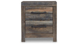 Drystan Multi Queen Panel Storage Bed and 2 Nightstands from Ashley - Luna Furniture