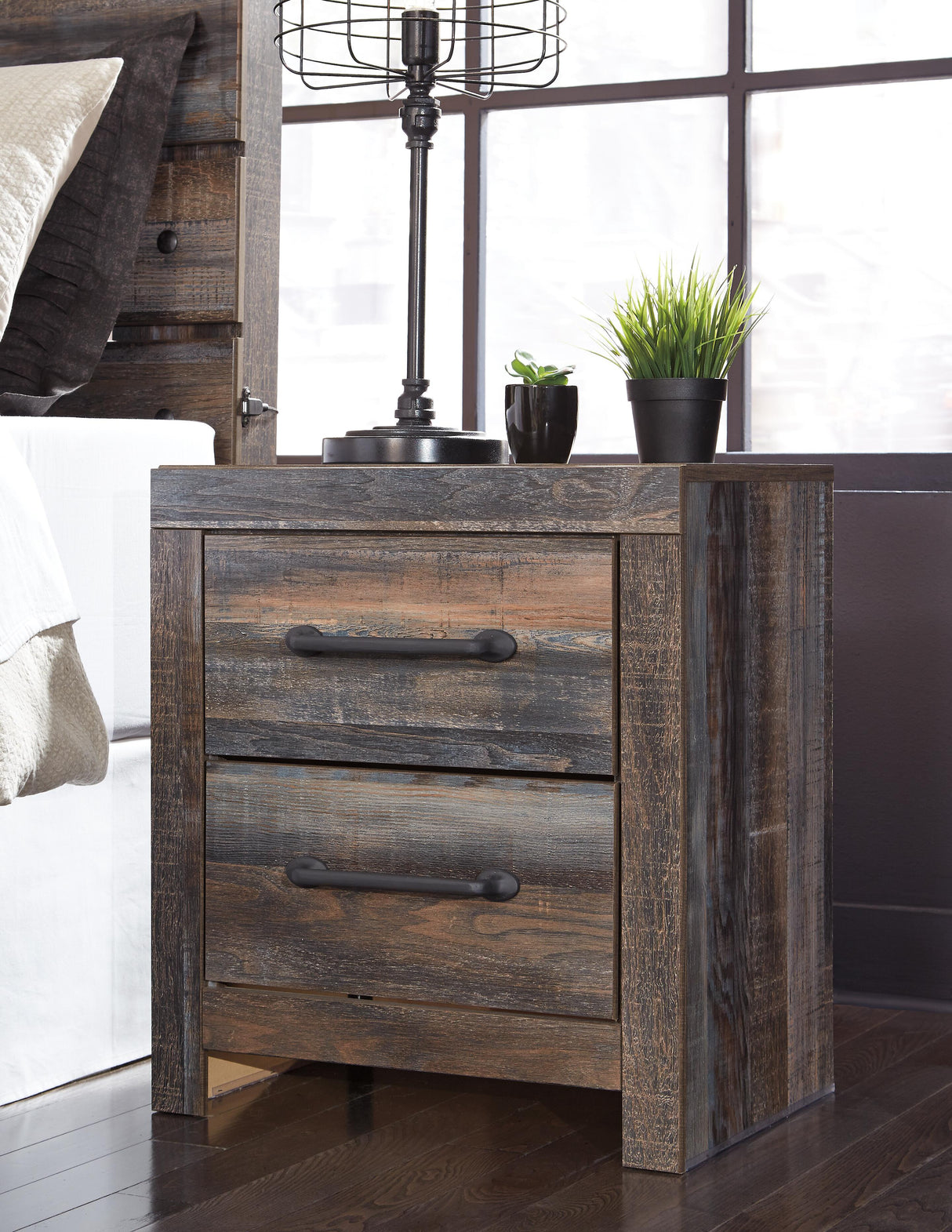 Drystan Multi Nightstand from Ashley Furniture - Luna Furniture