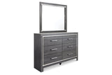 Lodanna Gray Dresser and Mirror from Ashley - Luna Furniture