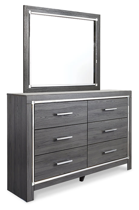 Lodanna Gray LED Storage Youth Panel Bedroom Set from Ashley Furniture - Luna Furniture
