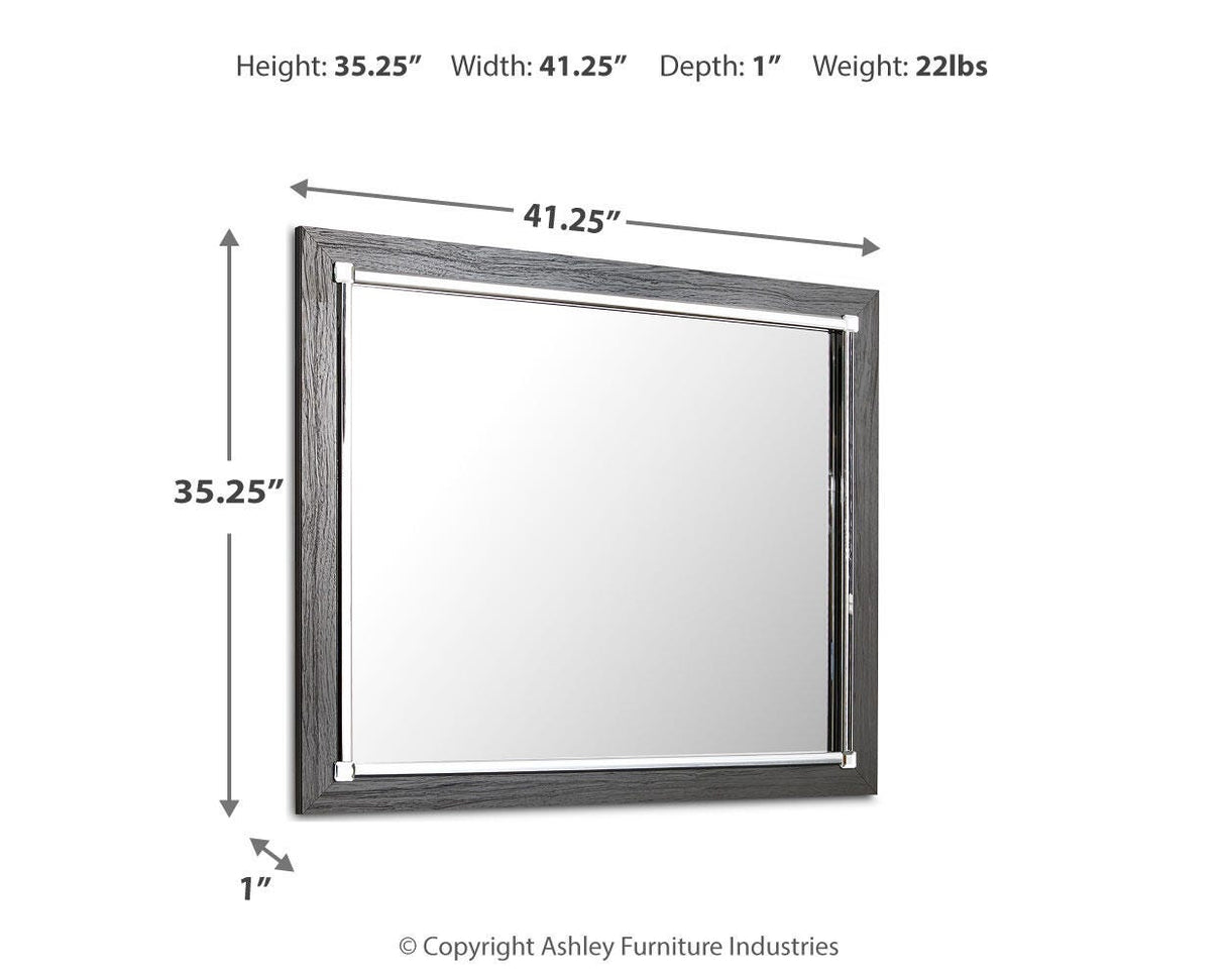 Lodanna Gray Bedroom Mirror from Ashley Furniture - Luna Furniture
