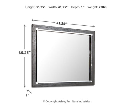 Lodanna Gray Bedroom Mirror from Ashley Furniture - Luna Furniture