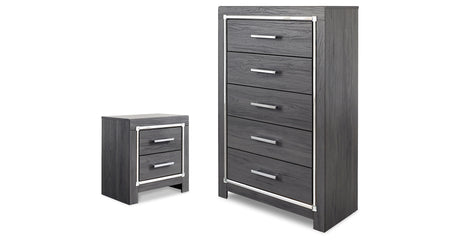Lodanna Chest and Nightstand from Ashley Furniture - Luna Furniture