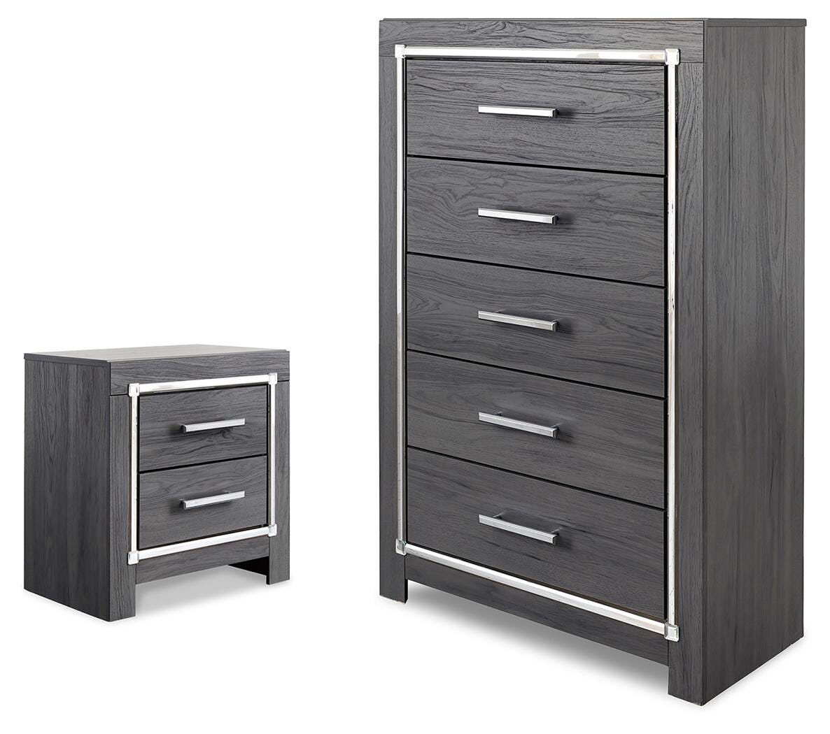 Lodanna Chest and Nightstand from Ashley - Luna Furniture