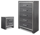 Lodanna Chest and Nightstand from Ashley - Luna Furniture