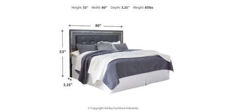 Lodanna Gray King/Cal King Panel Headboard, Dresser and Nightstand from Ashley Furniture - Luna Furniture