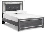 Lodanna Gray Full Panel Bed, Dresser and Mirror from Ashley Furniture - Luna Furniture