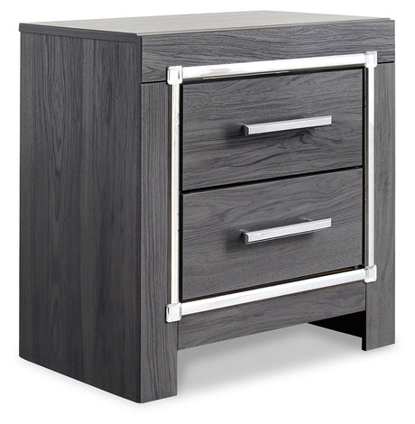 Lodanna Gray Full Storage Bed, Chest and Nightstand from Ashley Furniture - Luna Furniture